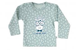 Wooden Buttons t-shirt lm  A can see Yuo old green Giraf
